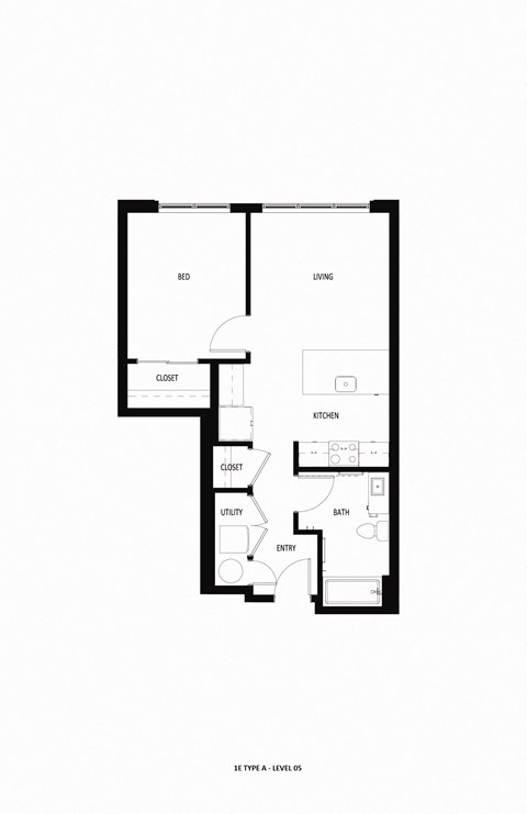 1 bed 1 bath A at The Lucy Boise Apartments, Idaho, 83702